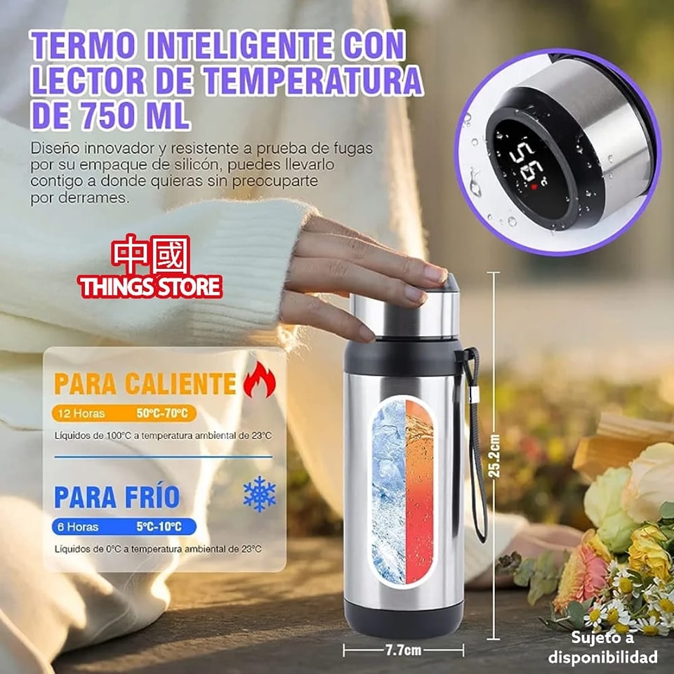 Termo digital 1 litro