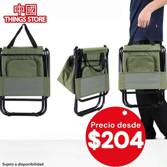 Silla plegable con bolsa