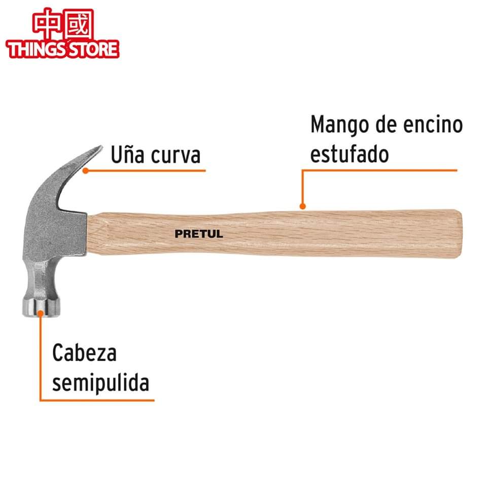 Martillo de madera de 16oz