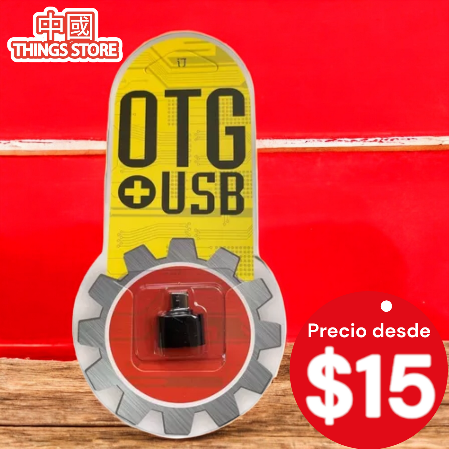 Adaptador OTG USB