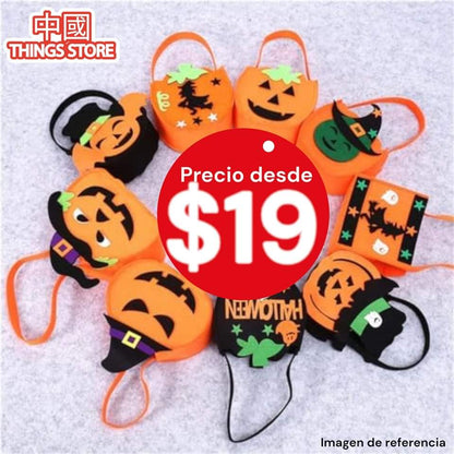 Bolsa de dulces de Halloween